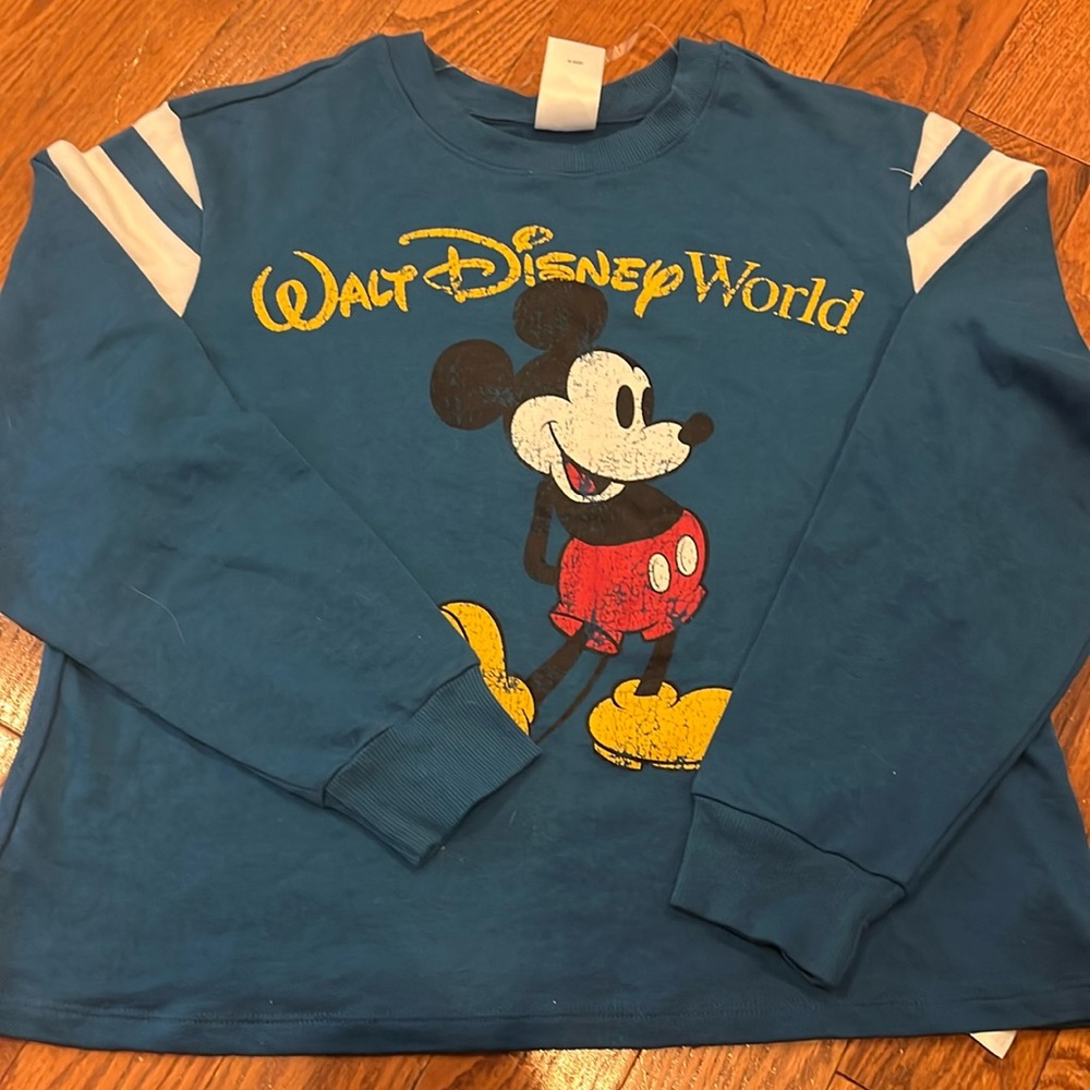 Walt Disney world long sleeve light sweatshirt